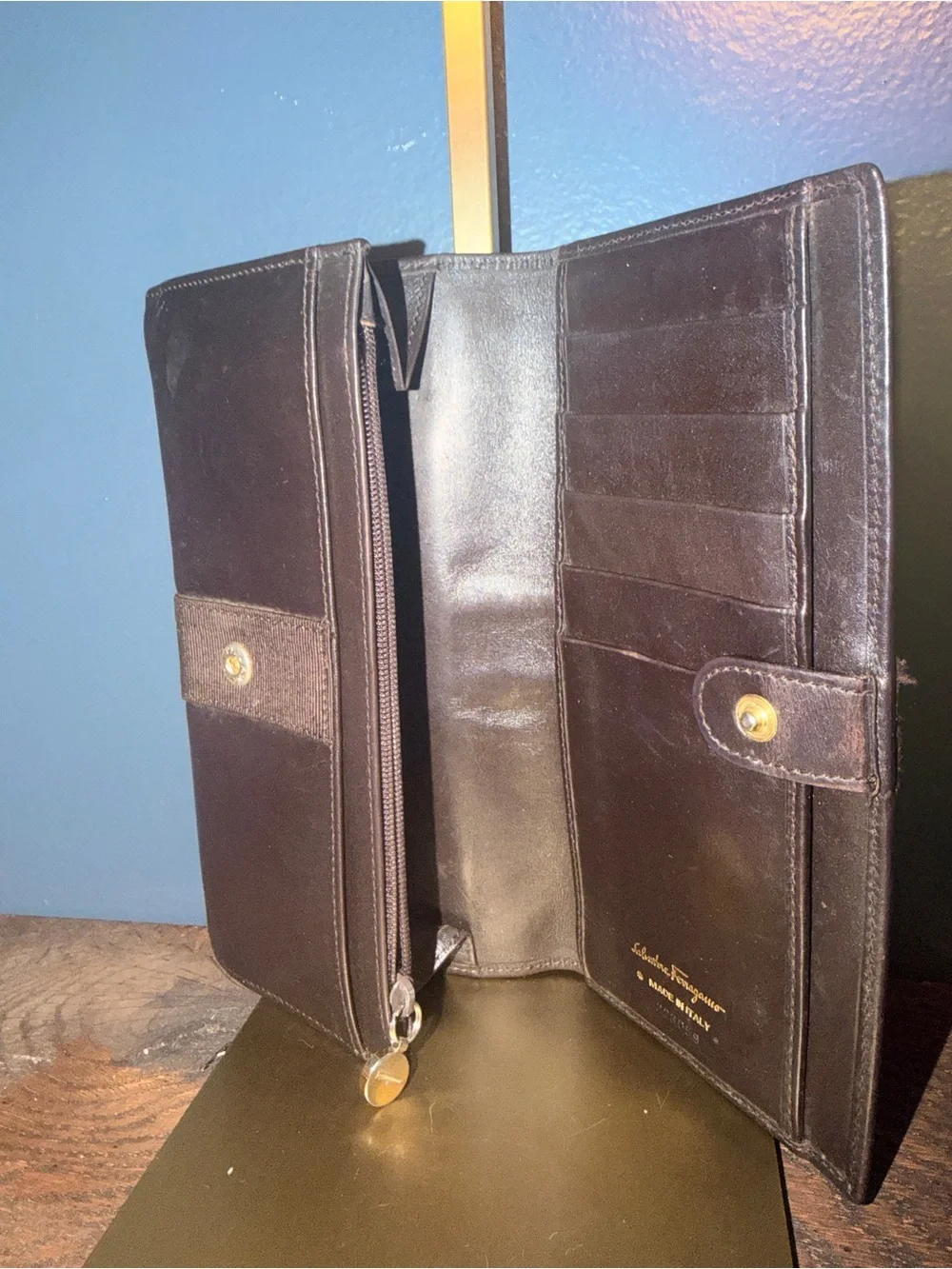Salvatore Ferragamo elegant dark